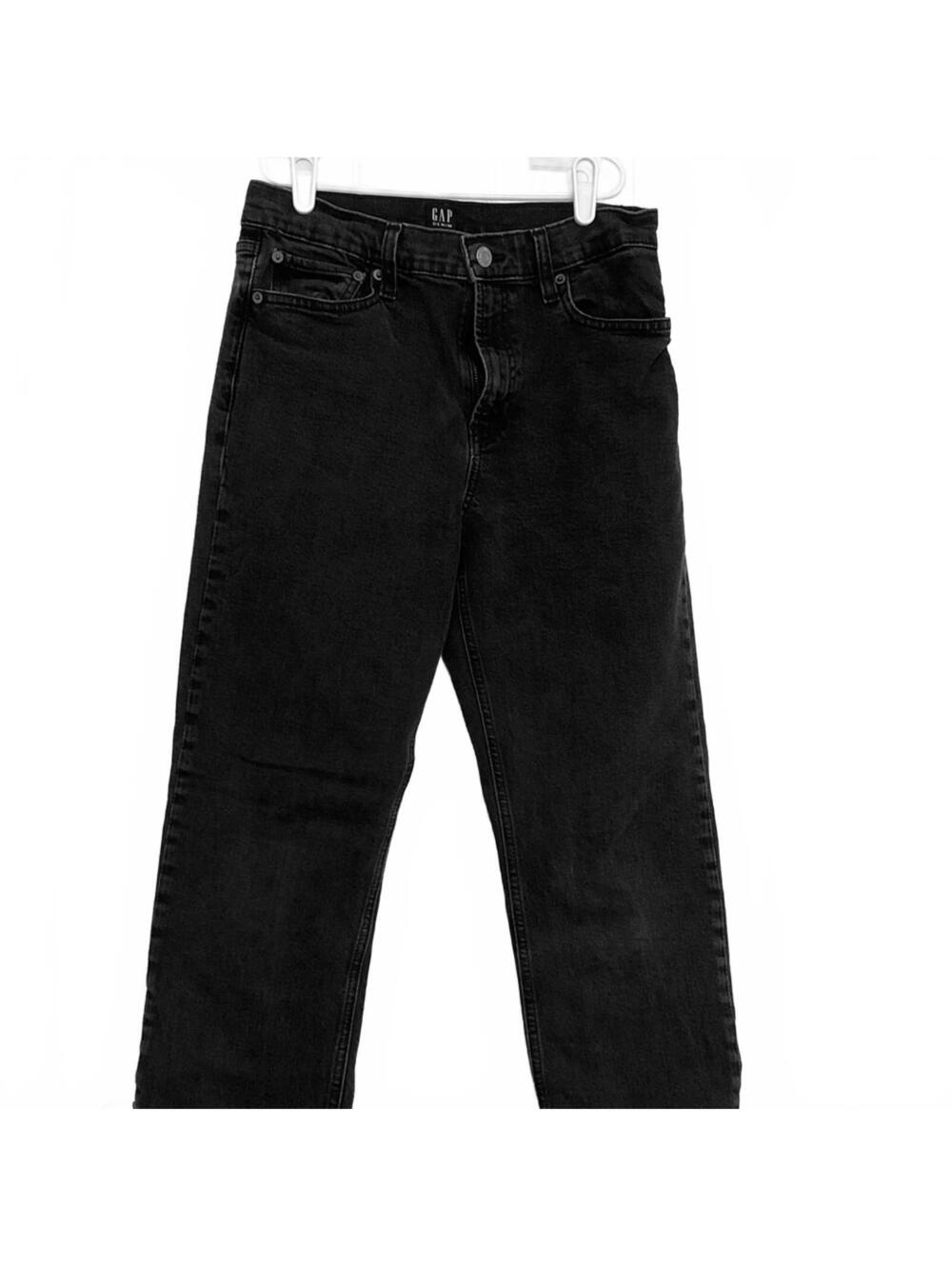 Gap Black Denim Straight Leg Jeans Women’s Classic Casual Pants